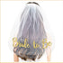 Bride to Be Set, 3pack Bride to Be Sash & Headband Tiara & Shoulder Length Veil Bachelorette Party Supplies Bridal Shower Decoration Accessories(G...