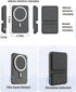 Magnetic Wireless Power Bank,3 in 1 Slim 10000mAh Wireless Portable Charger Mag-Safe Battery Pack Compatible with iPhone 14/13/12/Pro/Mini/Pro Max...