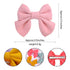32PCS/16Colors 3.5 Inches Baby Girls Hair Bows Clips Alligator Clips Felt Woolen Hair Barrettes Hair Accessories for Toddlers Infants Kids and Lit...
