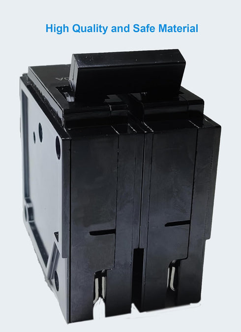 Q290 90-Amp Double Pole Type QP Circuit Breaker Plug-in Mount Standard MCB Thermal Magnetic Protection, 10KA 120/240V, Compatible with Siemens PL ...