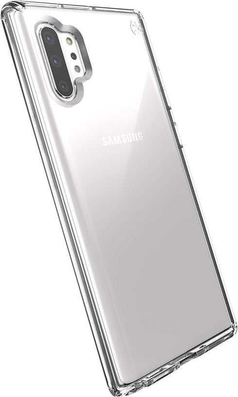 Speck Presidio Stay Clear Samsung Galaxy Note 10+ (PC), IMPACTIUM, Slim Fit, Case, Clear/Clear...