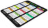 2024 Color Calendar Vertical Mouse Pad, Gaming Calendar Mouse Mat with Custom Design, Square Waterproof Mouse Pad Non-Slip Rubber Base MousePads f...