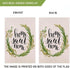 Home Sweet Home House Flag 28 x 40 Inch Vertical Double Sided Burlap Flag for Spring Summer Seasonal House Yard Decor...