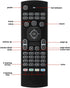 MX3 Voice Air Mouse Mini Keyboard Backlight Wireless Remote, 2.4G Multifunctional Fly Mouse with Infrared Learning for Android Smart TV Box, 3-Gyr...