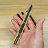 5pcs Right and Left Hand Self-Lock Cutter Knife/Black 9mm Snap Off Blades /60° Blace Knife/Utility Knife/Graphic Knife (Yellow Holder)...