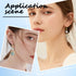 120pcs 30mm Hoop Earrings Findings Small Round Earring Finding Golden Brass Open Bezel Back Frames Circle Beading Bulk for Jewelry Making Women Cr...
