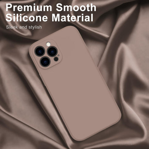 Goodon Designed for iPhone 12 Pro Max Case with Screen Protector - Soft Silicone Cover Microfiber Lining- Slim Fit Shockproof Protective Phone Cas...