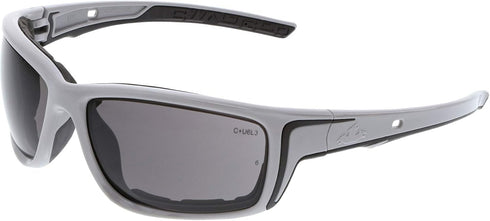 MCR Safety SR522PF Swagger Safety Glasses, Work Glasses, Gray MAX6 Anti-Fog Lens, Foam Lined, Gray Frame...