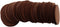 Playfully Ever After 2 Inch Brown 58pc Stiff Felt Circles...