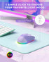 PEIOUS Wireless Mouse, Jiggler Mouse for Laptop - LED Mouse Rechargeable Computer Mice Mouse Mover Undetectable Random Movement with On/Off Button...