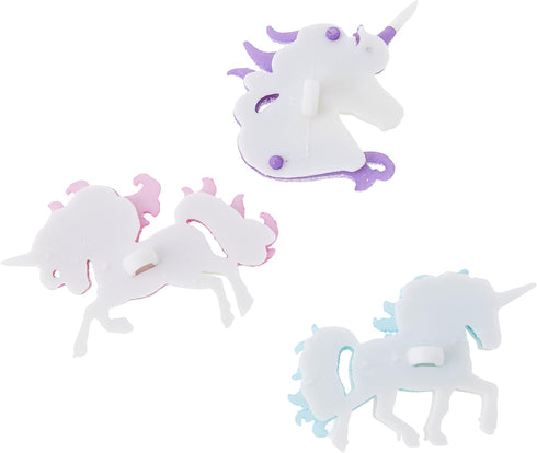 Magical Unicorns - Jesse James Buttons, Dress It Up - S Pieces - 1 pkg - Craft Sewing Buttons...