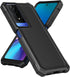 for TCL 50 XE case, with Tempered Glass Screen Protector 360 Full-Body Soft TPU Bumper Shockproof Silicone Protective Phone Cover Case for TCL 50 ...