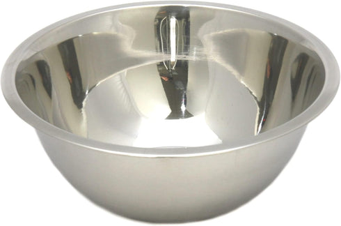 Chef Craft Brushed Mixing Bowl, 3-Quart, Stainless Steel...