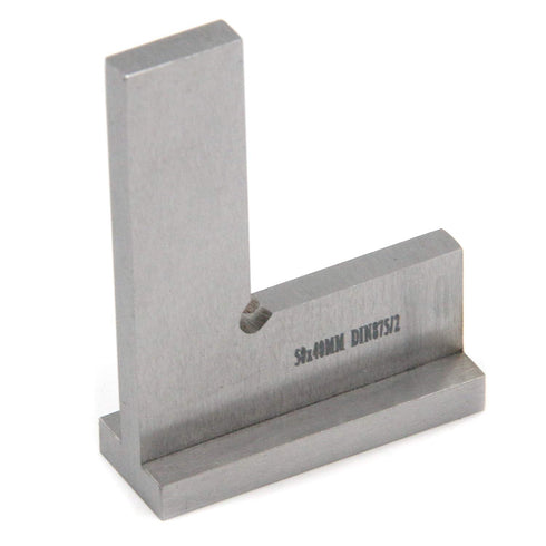 T Tulead Machinist Square Precision Square Woodworking Square Right Angle Engineer Square 50x40mm/2"x1.57"...