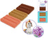 Carvers' Oven Bake Polymer Clay - 2.1 Oz - Brown, Tan, and Orange...