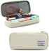 FUXINGYAO Pencil Case, Multi- Slot Pencil Pouch, Portable Pencil Bag, Pen Case for& Office(White)...