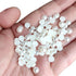 500pcs Ivory ABS Flatback Pearl Beads, 6mm, for DIY Decoration...