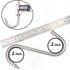 Meat Hook, 8Inch 10mm Heavy Duty S-Hooks Stainless Steel Meat Processing Butcher Hooks (10mm8inch)...