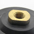 4 Inch Polishing Backing Pad Flexible Rubber Backer for Diamond Polishing Pad Holder Hook and Loop Connector 5/8"-11 Thread...