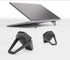 Portable Invisible Laptop Stand - 2PCS zinc Alloy Laptop Mini Stand Heat Dissipation pad, Laptop Lifter Suitable for 12-20 inch Laptop (Black)...
