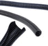 PIVBY 30 ft Dog Cat Cord Protector Wire Loom Tubing Protect Electric Wires Chewing from Rabbits, Cats and Other Pets - Efficiently manages Open Ca...