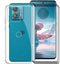 for Motorola Edge 40 Neo Case with 3 x Tempered Glass Screen Protector, Transparent Shockproof Solf Silicone Protection Case for Motorola Edge 40 ...
