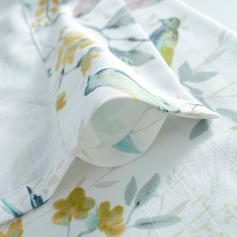 VOGOL Bird Pattern Kitchen Valances for Windows, Window Valance Curtains for Living Room Bathroom Pocket Valance 52 Inch Wide by 18 Inch Long...