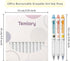 12Pcs Retractable Erasable Gel Pens, Make Mistakes Disappear, Blue & Black Ink Pen for Drawing Writing Planner and Crossword Puzzles, No Smudge on...