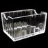 Acrylic Tea Bags Caddy Organizer,Tea Chest Box,Holder for Tea Coffee Bags,Small Packets,Sweeteners,11x6.5x6.5cm,1 Divided Section,YTBH-8330...
