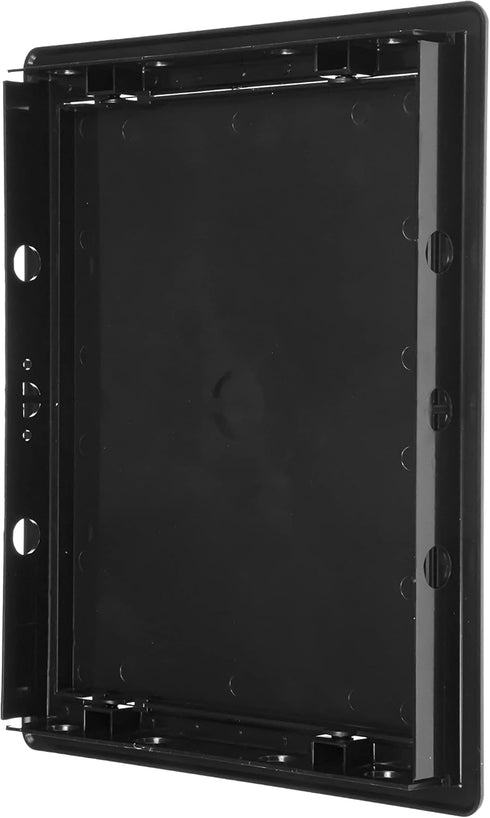 8" x 10" Black Plastic Access Panel. Service Shaft Door Panel. Plumbing, Electricity, Heating, Alarm Wall Access Panel for Drywall. Bathroom Servi...