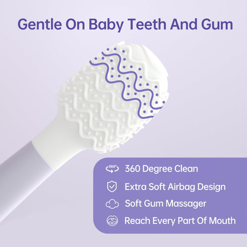 Kids Tongue Scraper, Tongue Cleaner for Infant & Newborn, Baby Oral Cleaner Newborn, Toddler Toothbrush for Tooth Mouth Gum Clean, Infant Toothbru...