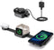 3 in 1 Wireless Charger for Apple: Used for iPhone 11 12 13 14 15, Wireless Charging Station for Galaxy S9 10 21 22 23, Wireless Charging Stand fo...
