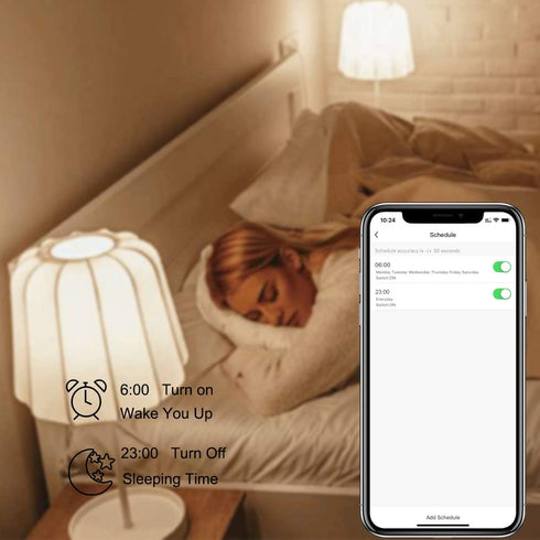 A15 LED Smart Bulb, Compatible with Alexa, Google Home, E26, 5W=40W, Color Changing, Dimmable WiFi Light Bulbs, No Hub Required, 3 Pack...