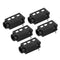 uxcell 3.5 mm Audio Jack Connector PCB Mount Female Socket 4 Pin PJ-320A 5pcs...