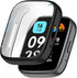 Compatible with Redmi Watch 3/3 lite SmartWatch Protective Case TPU All-Inclusive Compatible with Redmi Watch 3 Active, Watch Accessiores(Black)...