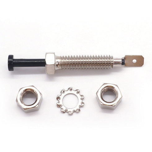 weideer 4Pcs 12V Door Pin Switch Momentary Universal Adjustable Car Bonnet Alarm Light Hood Switch K-025-I...