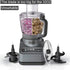 4 Blade Ninja Blender Blade Replacement Parts Compatible with 64oz(8Cup)72oz(9Cup) Food Processor Bowl Ninja Blades Auto iQ Chopping Blade 319KKU7...