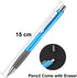 0.5MM Mechanical Pencil Set, Lead Pencils 0.5mm for Student and Artist Drawing, Sketching, Drafting, Pack of 6 Pieces...