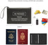 Fireproof Money Bag,Bank Bag Fireproof and Waterproof Cash Bag with Zipper Closure, Fireproof Safe Storage Bag Envelope, Suitable for documents, B...