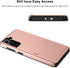 Jiunai for Samsung Galaxy S21 Plus Case Credit Card IDs Cash Holder Shell Wallet Case Slide Cover Dual Layer Hard PC Soft Rubber Cover Phone Case ...