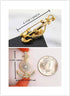 Anchor Nautical Brooch Pin Anchor Rope Brooch Gold Shiny Cubic Zirconia Pins & Pendants Scarf Holders for Women Men...