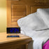 La Crosse Technology Curved Blue LED Atomic Dual Alarm Clock, 1.8 Inch (617-249)...