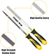 12PCS Needle File Set with Tool Bag, Small File Set includes 6pcs Jewlers Files & 6 Steel Files for Metal, Jewlers, Wood, Leather and Plastic...