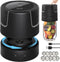 Electric Mason Jar Vacuum Sealer - 85kPa Strong Suction Vacuum Sealing Machine with Regular and Wide Mouth Mason Jar Lids - Silent Rechargeable Po...