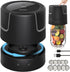 Electric Mason Jar Vacuum Sealer - 85kPa Strong Suction Vacuum Sealing Machine with Regular and Wide Mouth Mason Jar Lids - Silent Rechargeable Po...