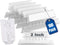 1InTheOffice Plastic Clear Tabs, and Inserts 2" x 5/8", 100/Pack (2")...