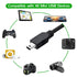 Replacement USB Power Charger Charging Cable Cord for Texas Instruments TI-84 Plus CE Graphing Calculator...