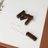 Alphabet Stamps Set 70pcs Letter Number Symbol Vintage DIY Craft Card Making Wood Rubber Stamp...