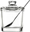 Vencer Sugar Bowl Clear Glass With Lid and Stainless Steel Sugar Serving Spoon, 6.3 Ounces (180 ML),Sugar Canister, Sugar Dispenser, VFO-027...