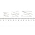 300pcs 304 Stainless-Steel Head Pins for Jewelry Making 22 Gauge 40mm Silver Flat Head pins for DIY Earrings Necklace Pendant Jewelry Findings Sup...